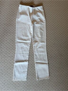White Flared Pants